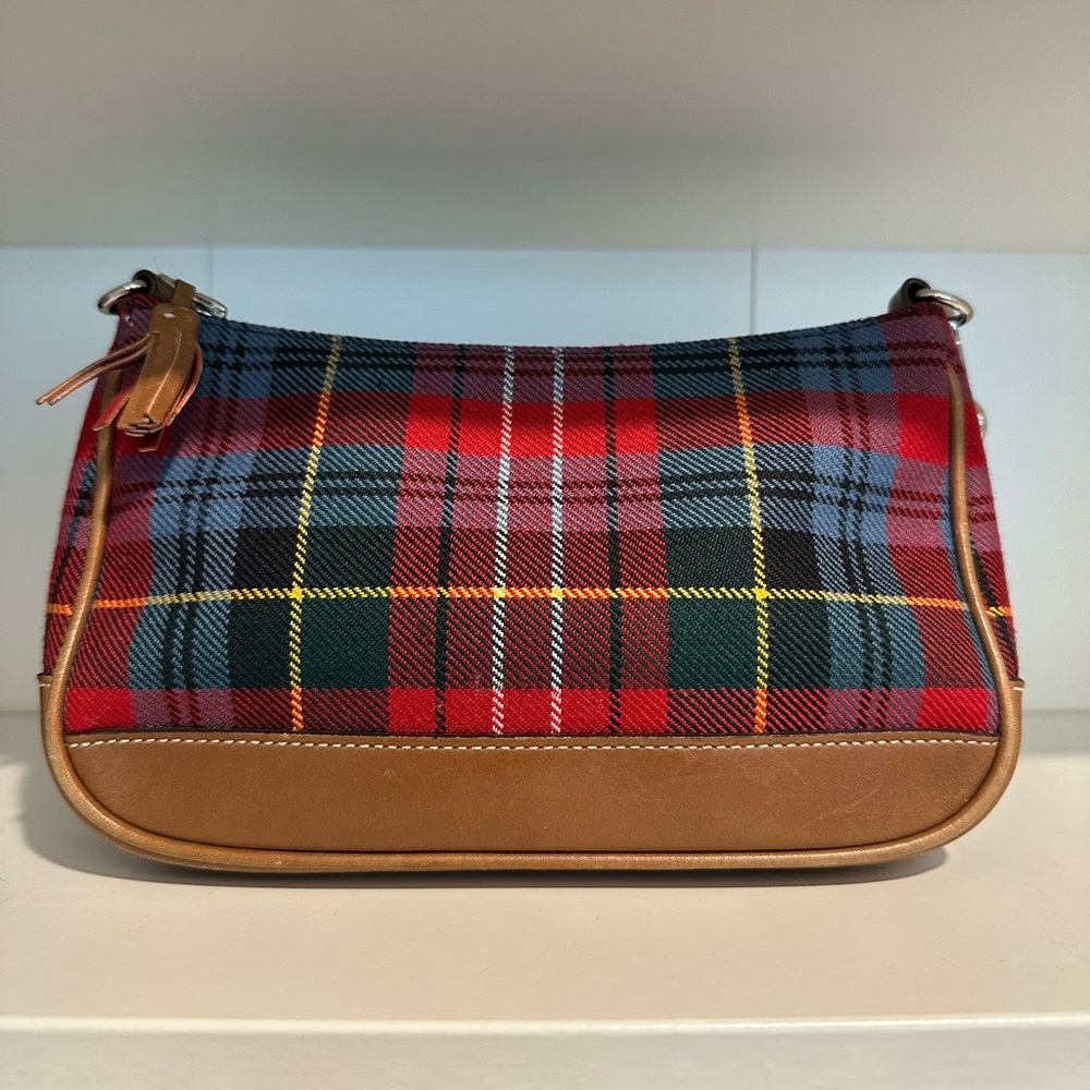 Y2K Vintage Coach Plaid Demi Mini Bag